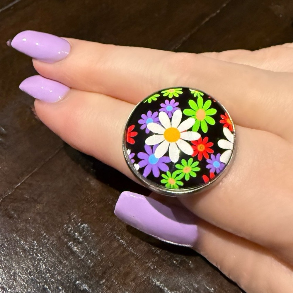 GoGo Ring - Midnight Daisies
